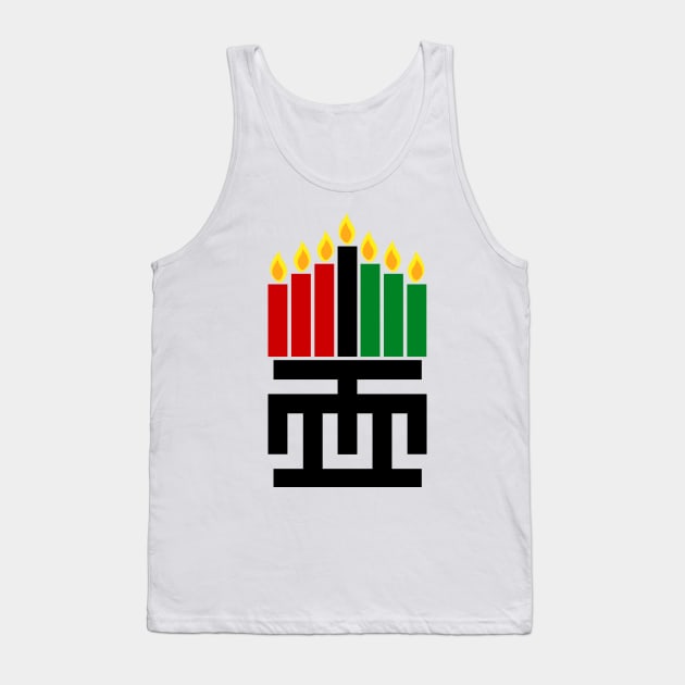 ALKEBULAN - KWANZAA 7 PRINCIPLES Tank Top by DodgertonSkillhause